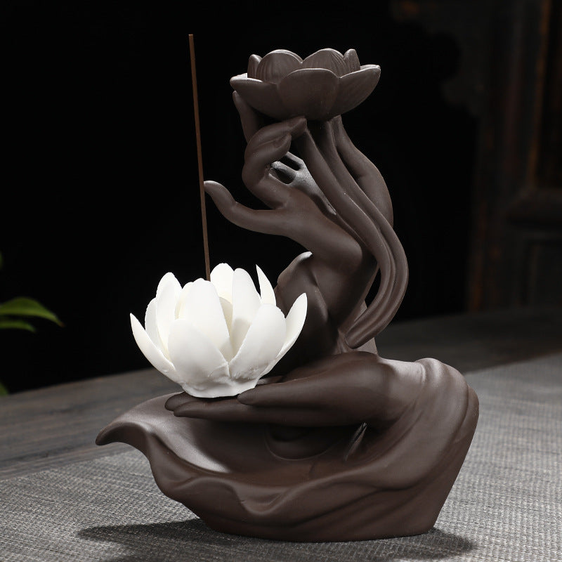 Encensoir bouddha LED
