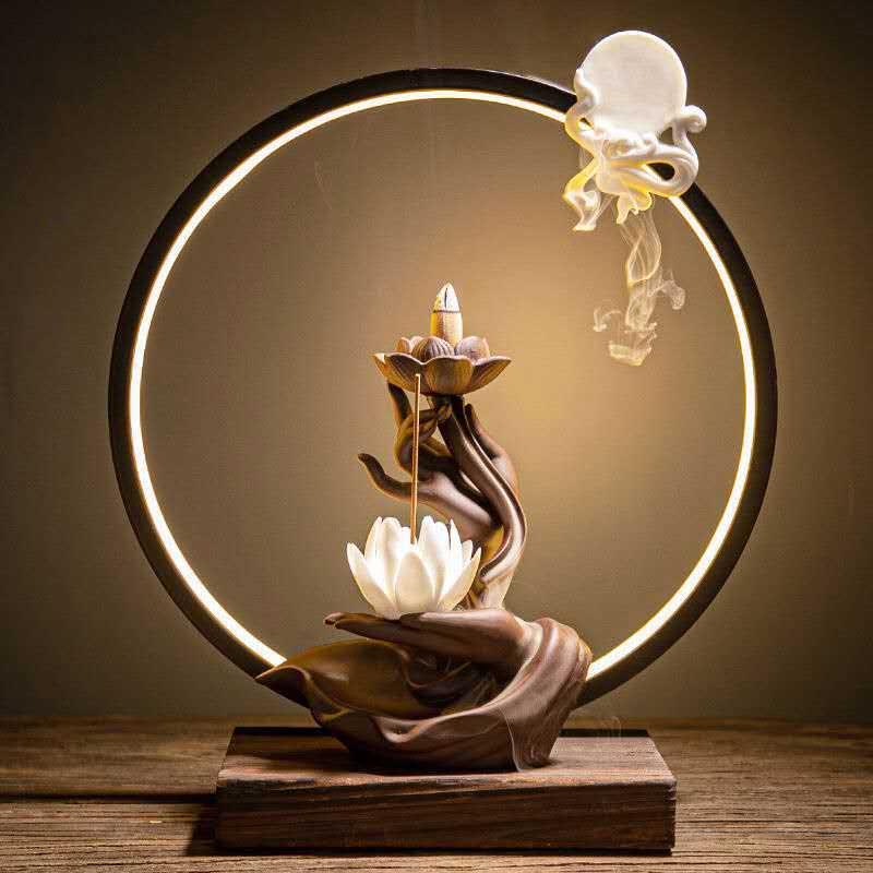 Encensoir bouddha LED